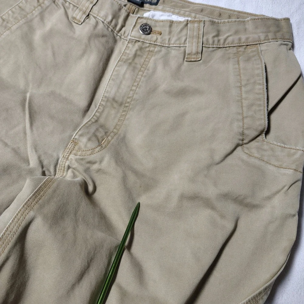 Mountain Khakis Pants Mens 34x32 Tan Teton Cotton Twill Rugged Outdoor Chino - Picture 13 of 14